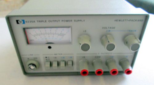 hp 6235A Triple Output Power Supply in Operational Condition