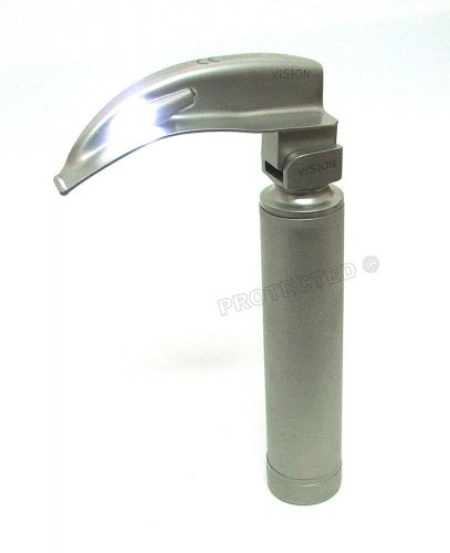 Reusable Macintosh Laryngoscope Handle&amp;Blade #1 Medical First Aid Intubation kit