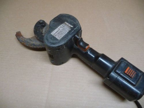 BURNDY TOOLING BATTERY ACTUATED CABLE CUTTER UP TO 1000 MCM TYPE BCC1000CUAL