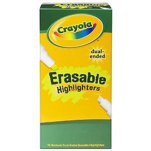 Crayola Erasable Highlighter 69-6105