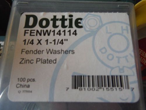 1/4 x 1-1/4 - 3/8 x 1-1/4 - 1/2 x 1-1/2 fender washers (100pcs/ea) for sale