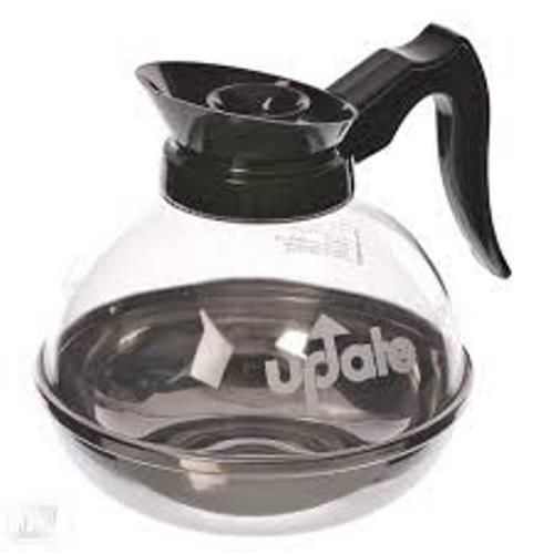 64 OZ. COMMERCIAL COFFEE DECANTER POLYCARBONATE TOP / STAINLESS BOTTOM - REGULAR