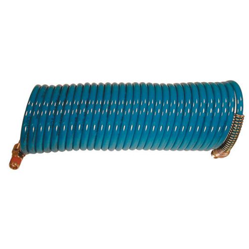 Coilhose pneumatics self-storing heavy duty air hose - id x length: 3/8&#034; x 17&#039; for sale