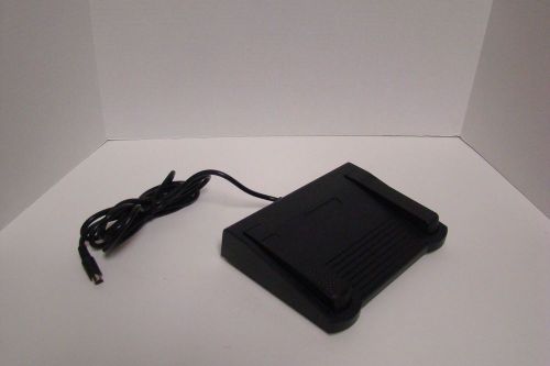 Transcription/dictation Foot pedal with 8 pin din-connector male