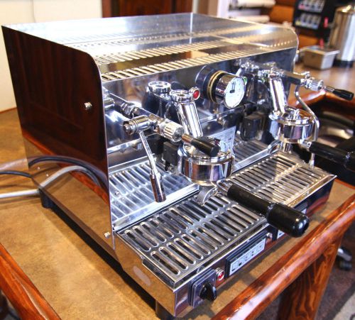 Elektra Compact 2 Group Commercial Espresso Machine  Works Great!!! See Demo Vid