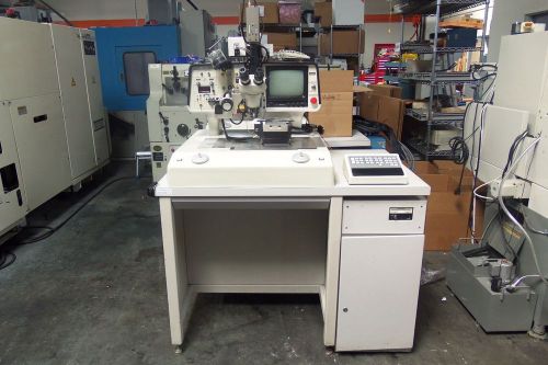 Palomar 2460-v automatic wire bonder with nikon smz-1 microscope, optem zoom for sale
