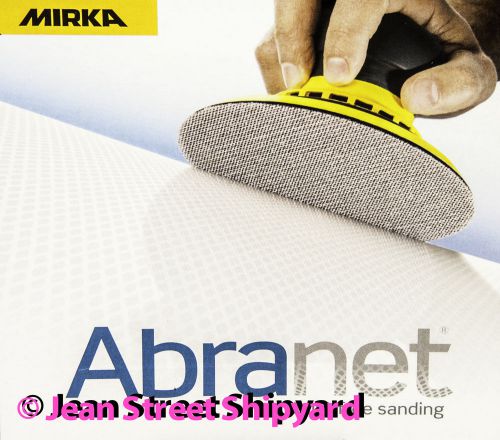 Mirka Abranet Abrasives 400 Grit Grip 5 in Sanding Discs 9A-232-400