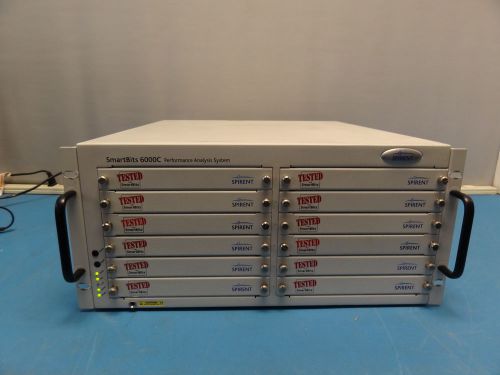Spirent Smartbits SMB-6000C 12 Slot Perf Analysis System w/ CTL-6001A Module