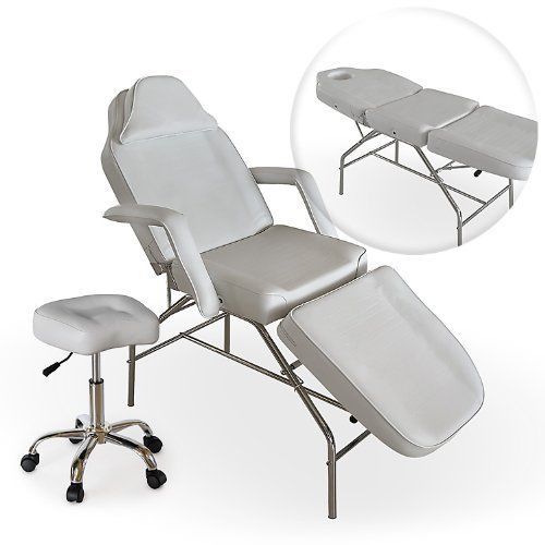 Salon Facial Bed Esthetician Massage Tattoo Table Professional Chair Stool Spa