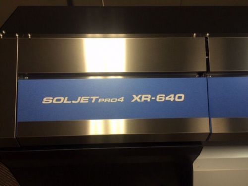 Roland printer Soljet pro 4.    XR-640
