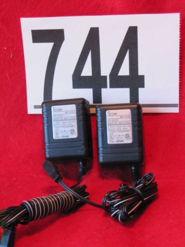 Lot of 2 ~ icom bc-131a ac adapters / wall charger ~ #744 for sale