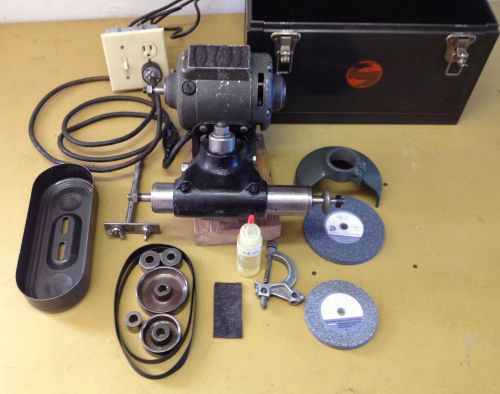 Dumore no. 5 tool post grinder 5 8010-201 1/2 hp for external grinding. for sale