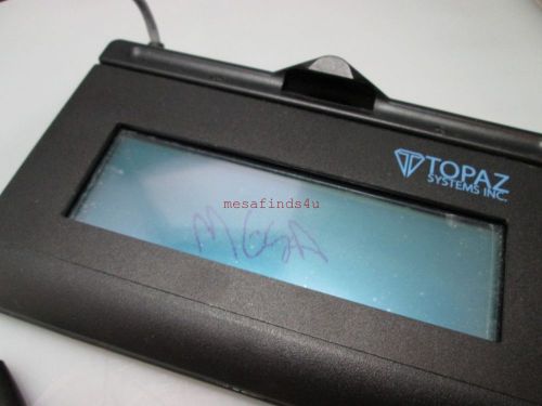 Topaz  T-LBK460-HSB-R, 1x5 LCD USB Signature Capture Pad