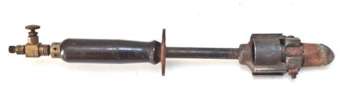 Vintage Bakelite handle Prest-O-Lite acetylene gas soldering iron w/#3 Tip