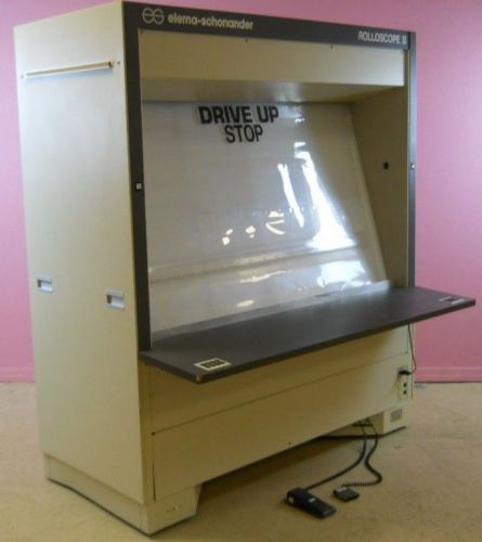Elema Scholander ES Rolloscope II Motorized Mammography X-Ray MultiViewer System