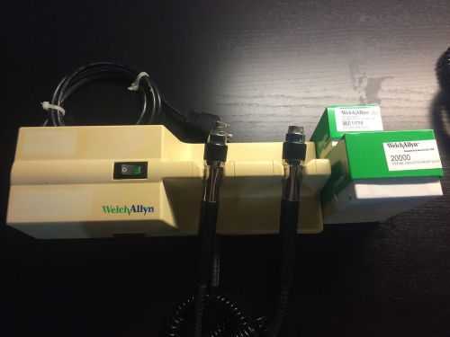 Welch Allyn Wall Transformer with HAL Diag Otoscope and Ophthalmoscope