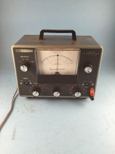 Vintage Heathkit Audio Signal Generator Model IG-72 Vintage