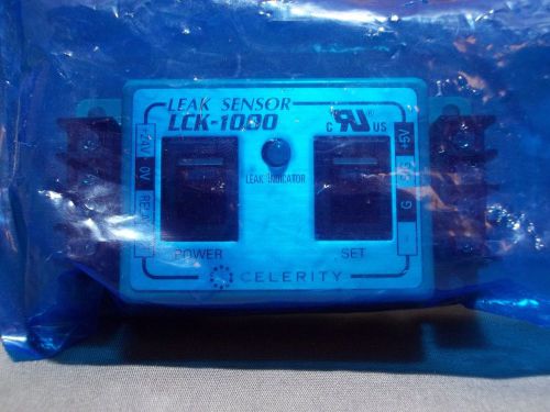 Celerity lck-1000 leak sensor with leak indicator light, replacement new in box for sale