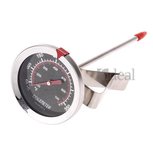 Deep Fry Fryer Thermometer Temp Gauge Home Kitchen Outdoor Cooking 50-350°C