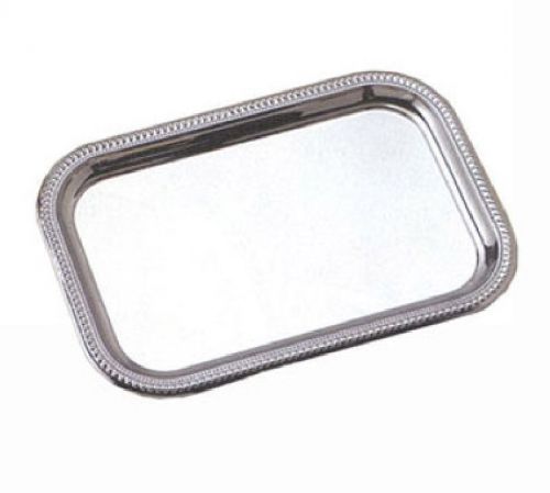 Royal Touch™ Serving Tray, rectangle, 12-1/4&#034; x 21-1/2&#034;, 18/10 stainless steel