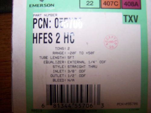 Emerson TXV HFES 2 HC  PNC:055706