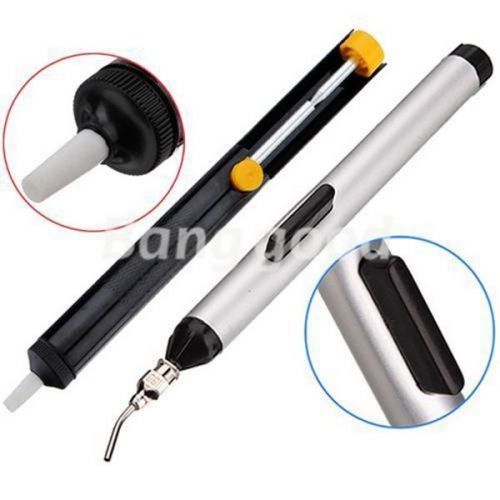Solder desoldering desolder pump sucker ic smd vacuum sucking pen remover tool l for sale