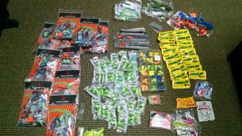Incredible lot of various types and varieties of corded/uncorded ear plugs!! for sale