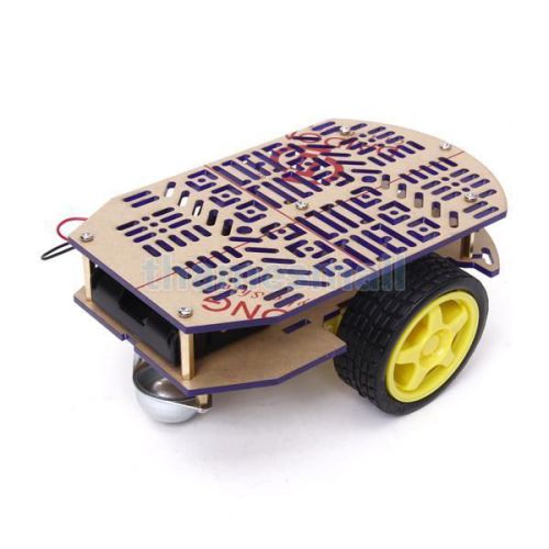 2WD 2 Wheel Drive Two-Layer DIY Mobile Robot Platform 4.5V DC