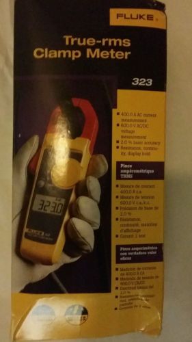 Fluke 323 true-rms clamp meter, free shipping, new for sale