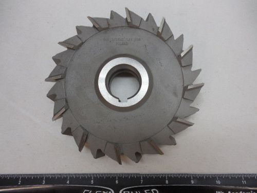 Dolfa Staggered Tooth 6&#034; x 1-3/16&#034; x 1-1/4&#034;  HSS Side Milling Cutter