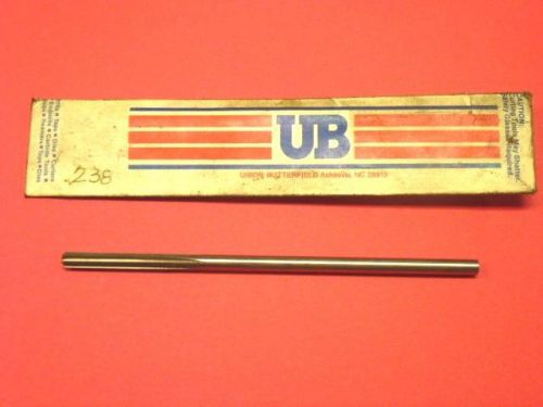 Nos! union butterfield .238&#034; letter &#034;b&#034; chucking reamer for sale