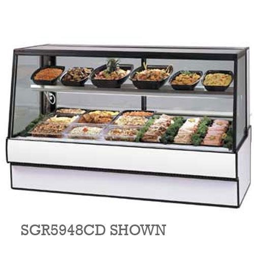 Federal sgr5048cd deli case, refrigerated, straight glass, single duty, 50&#034; long for sale