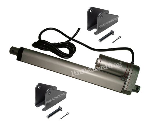 18&#039;&#039; stroke length 12v linear actuator w/ brackets for electric auto medical car for sale