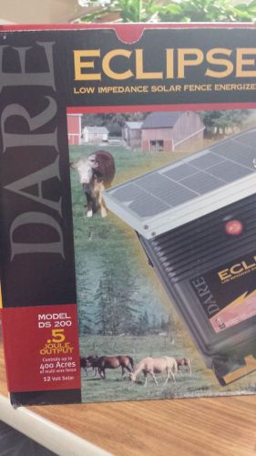 Dare eclipse ds 200 low impedance solar fence energizer for sale