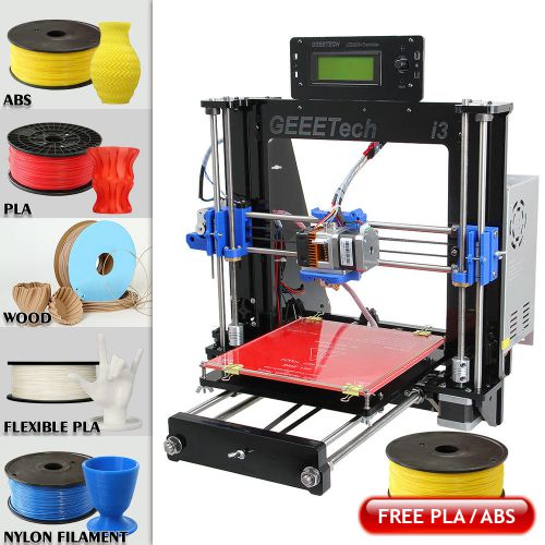 (DHL) Print 5 materials Acrylic Frame Prusa Mendel I3 DIY 3D Printer MK8