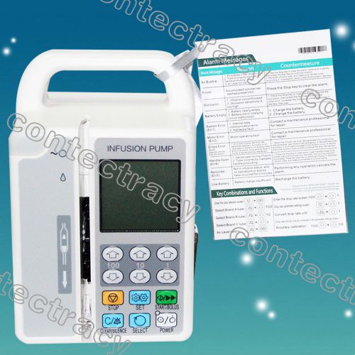 Promotion! Infusion Pump,Flow rate,Volume limit,Keep-Vein-Open Rate,Audio-Alarm
