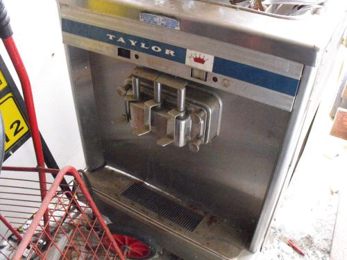 TWO MACHINES     Taylor Ice Cream Freezers  Soft Serve  Custard    Water Ice?
