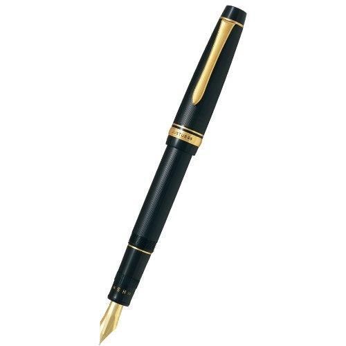 Pilot Fountain Pen Justus 95 Fine Medium Nib - Stripe Black - (FJ-3MR-SB-FM)