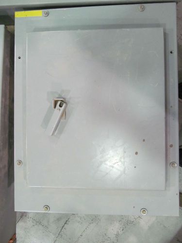 Ge 125 amp alf3181ab panelboard 3r enclosure 208y/120 3 phase 4 wire 18 slot for sale