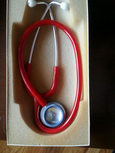 Littmann lightweight stethoscope red mpn#2196r for sale