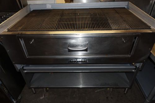 Imperial R Series Mesquite Charbroiler w/Stand