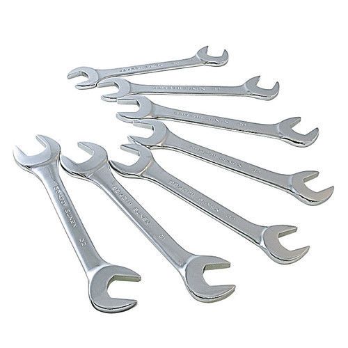 Sunex tools 7pc metric fully polished jumbo angle head wrench set 9927 new for sale