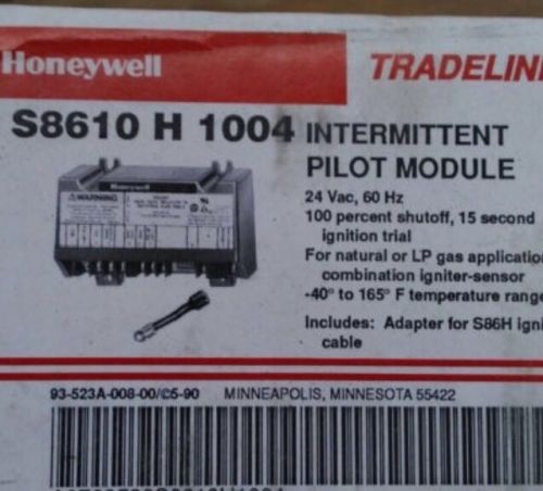 New honeywell  s8610h 1004 intermittent pilot module 40%off for sale