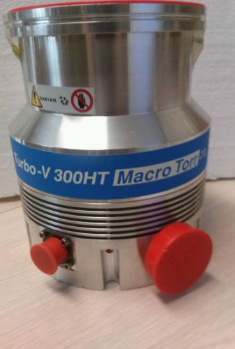Varian Turbo V 300HT MacroTorr Turbo Pump PN 9699037S003 NEW 10 hours total use