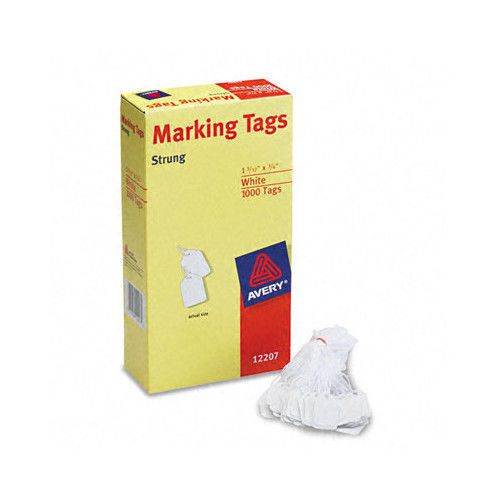 Avery White Marking Tags 1.09&#034; H x 0.75&#034; W