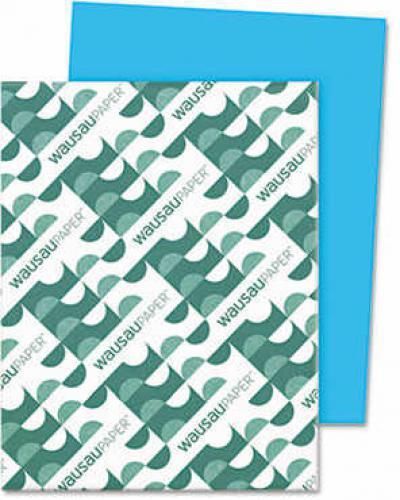 NEW WAUSAU PAPER 22523 Astrobrights Colored Paper, 24lb, 11 x 17, Lunar Blue,