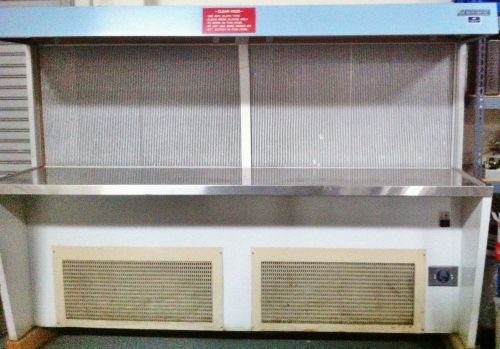 Air control inc. microvoid  96&#034;/8&#039;  laminar flow hood work station model iic for sale