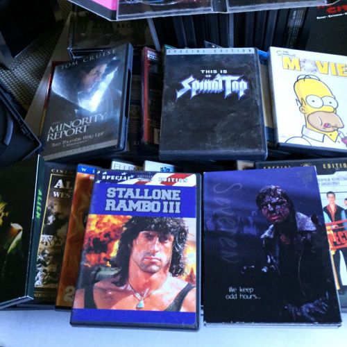 DVD CASES FROM CLASSICAL MOVIES WITH NO DVD&#039;S INSIDE.THEY ARE IN EXCELLENT SHAPE