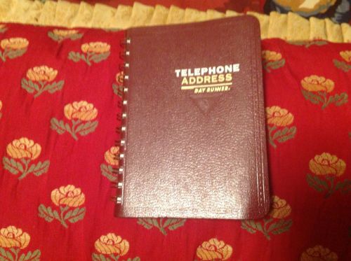 NEW Day Runner 810 Telephone / Address Book Spiral Bound Vintage 1996 Never Used