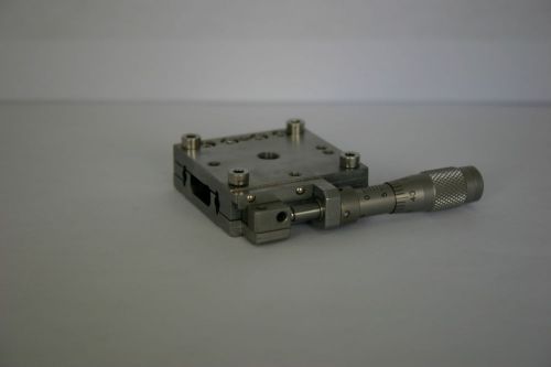Newport m-sds40 metric linear translation stage and m-b-1.25 adaptor plate for sale